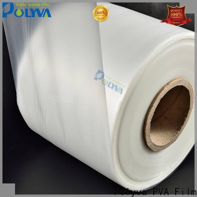 POLYVA advanced plastic bags that dissolve in water supplier for toilet bowl cleaner