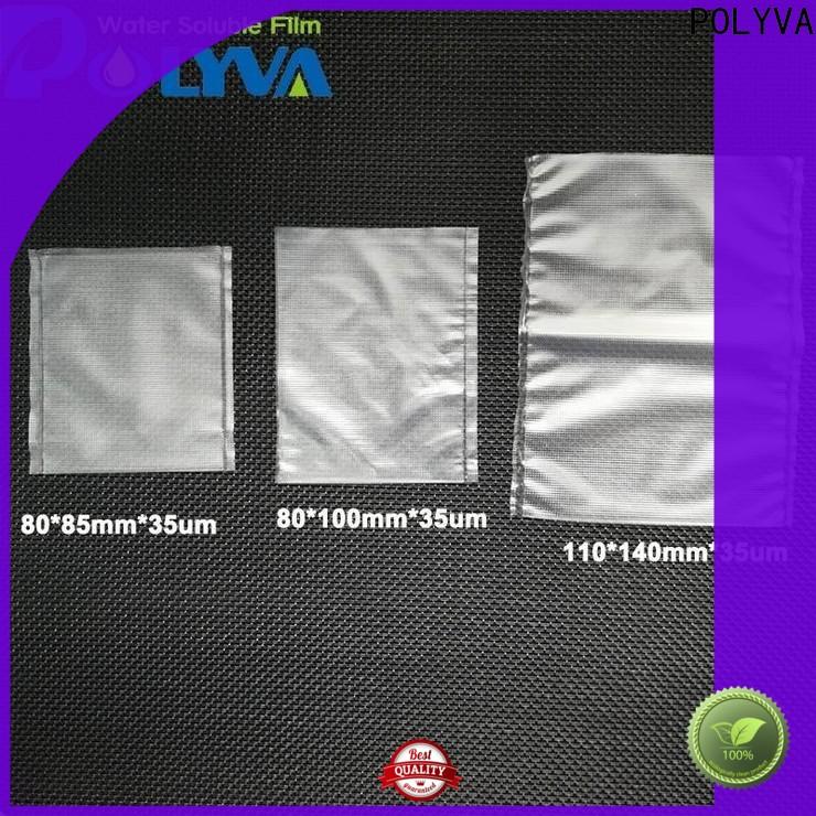 POLYVA eco-friendly water soluble plastic bags factory for agrochemicals powder