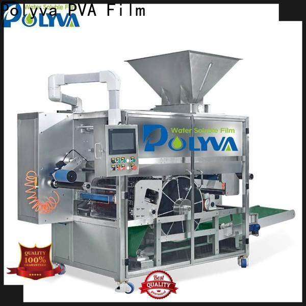 POLYVA water soluble packaging supplier for oil chemicals agent
