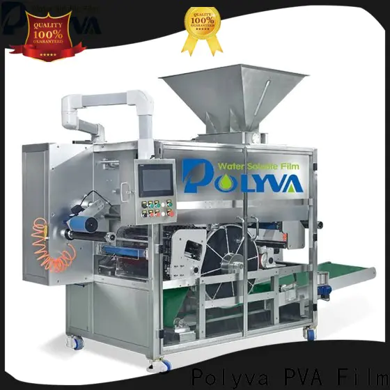 POLYVA water soluble film packaging factory for powder pods