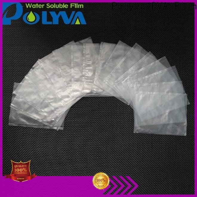 POLYVA advanced water soluble laundry bags with good price for solid chemicals