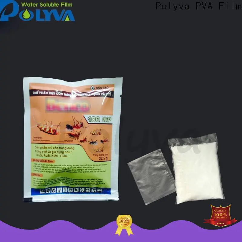 POLYVA advanced water soluble laundry bags factory for solid chemicals