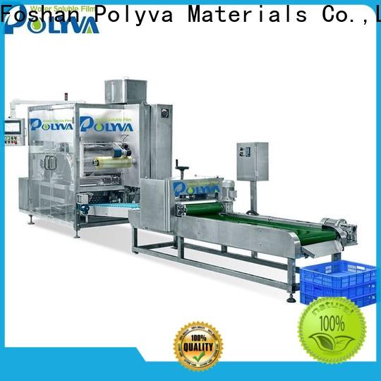 POLYVA water soluble film packaging supplier for powder pods