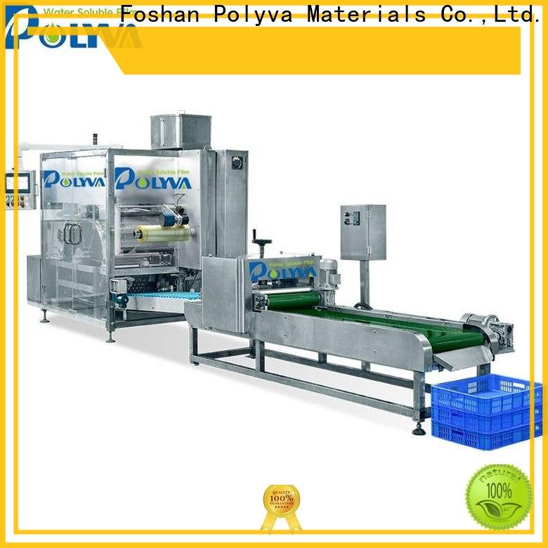 POLYVA professional water soluble packaging supplier for liquid pods