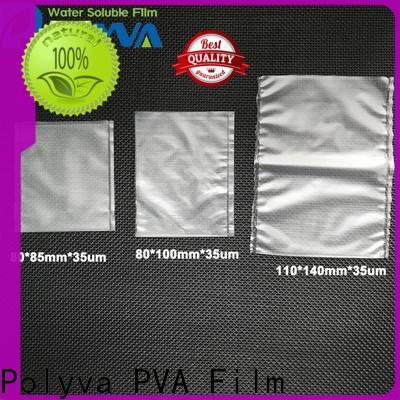 POLYVA popular water soluble laundry bags factory for agrochemicals powder