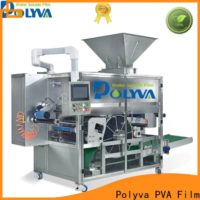 POLYVA water soluble packaging manufacturer for powder pods