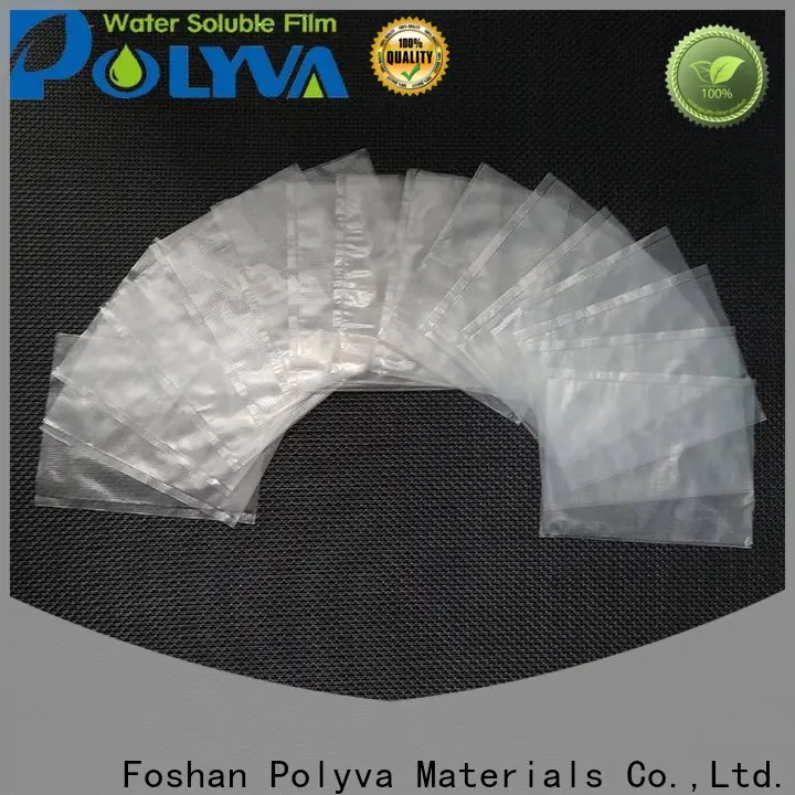 POLYVA eco-friendly dissolvable bags series for granules