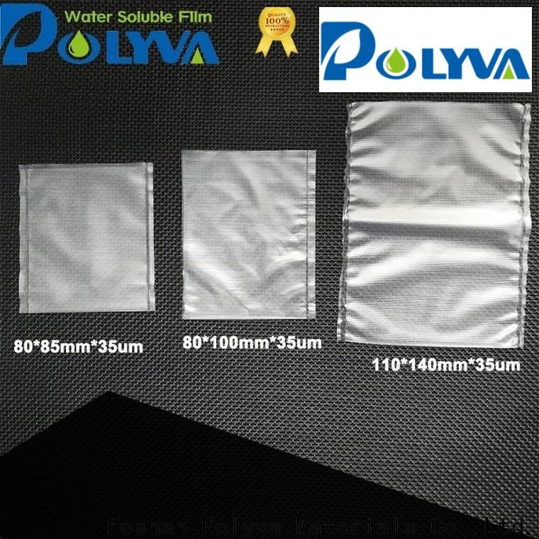POLYVA high quality dissolvable bags factory price for solid chemicals