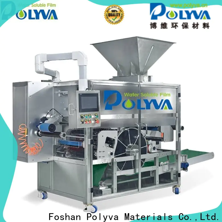 POLYVA reliable water soluble film packaging personalized for oil chemicals agent