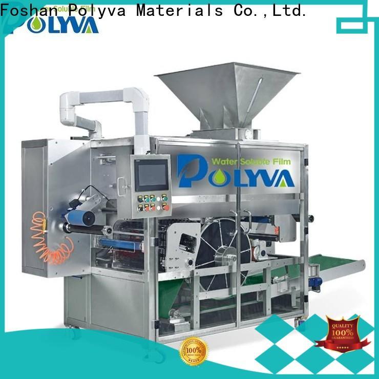 POLYVA top quality water soluble film packaging design for oil chemicals agent