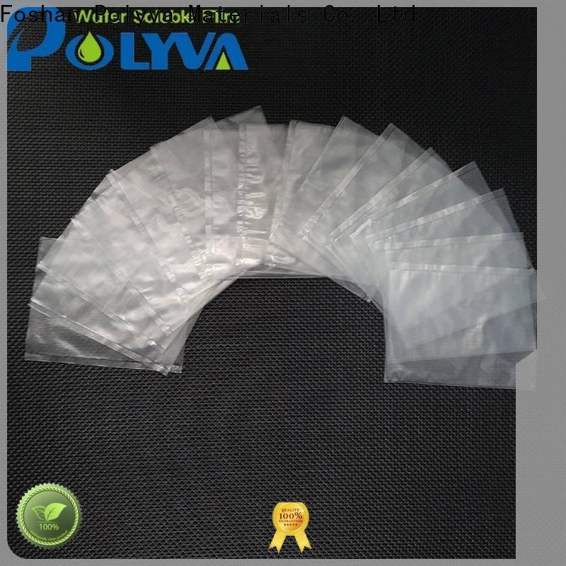 POLYVA dissolvable plastic factory for solid chemicals