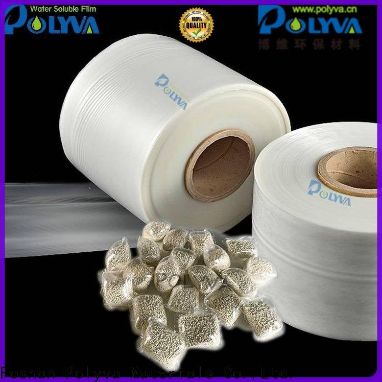 POLYVA advanced water soluble plastic bags with good price for granules