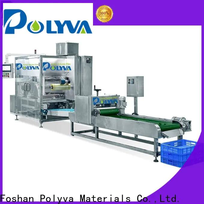 POLYVA hot selling water soluble film packaging manufacturer for powder pods