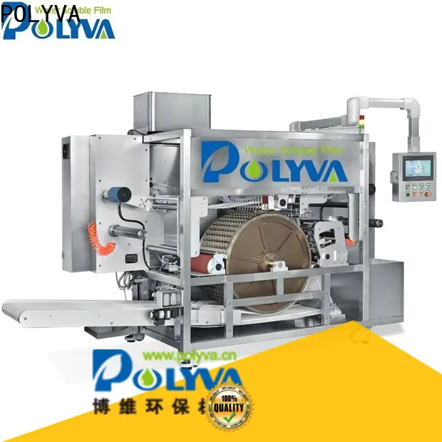 POLYVA water soluble film packaging manufacturer for liquid pods