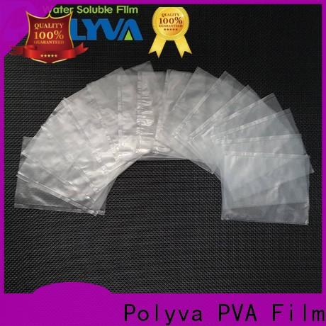 POLYVA water soluble laundry bags factory price for solid chemicals