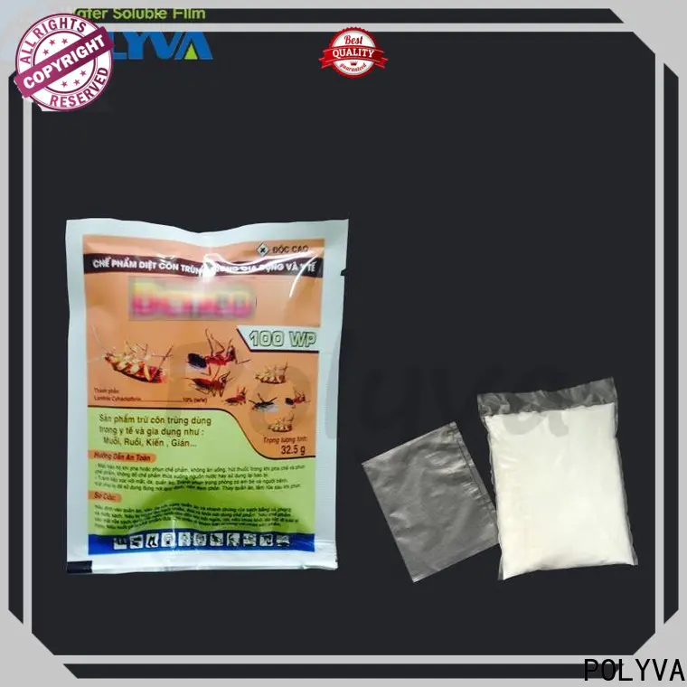 popular pva water soluble film manufacturer for agrochemicals powder