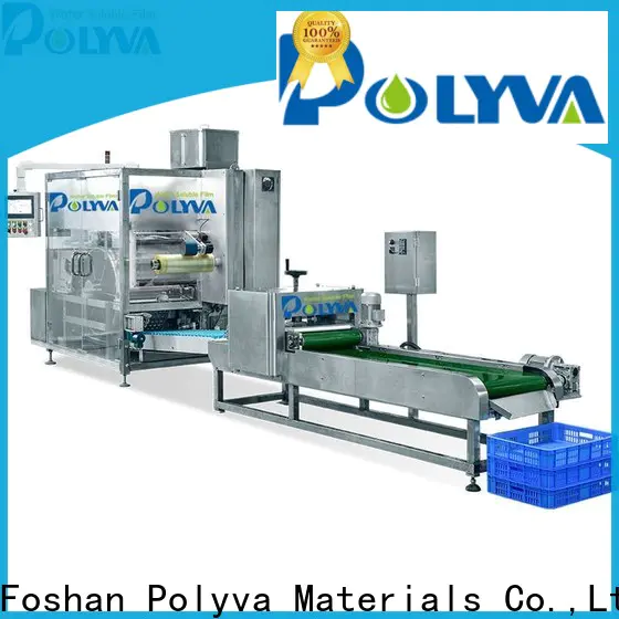 POLYVA top quality water soluble film packaging factory price for powder pods