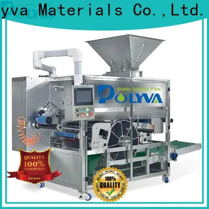 POLYVA reliable water soluble packaging supplier for liquid pods
