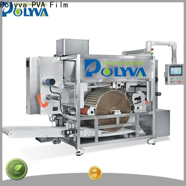POLYVA professional water soluble packaging manufacturer for powder pods