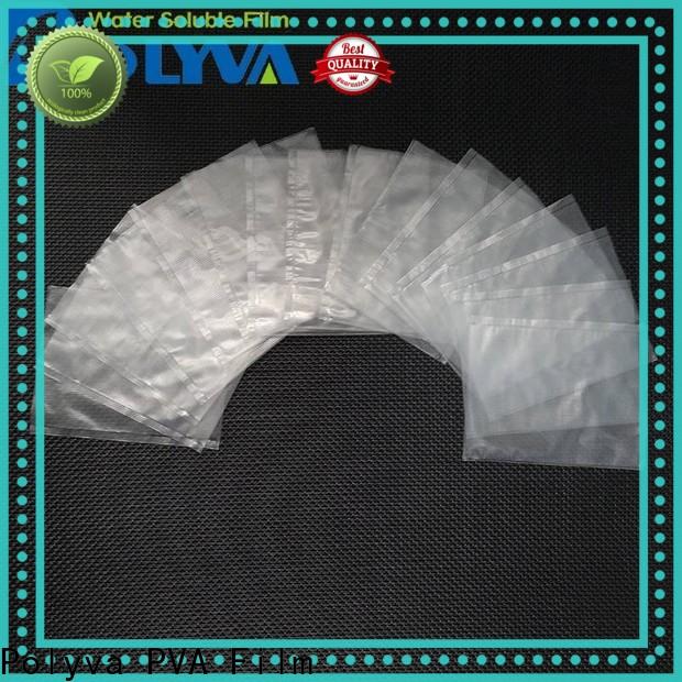 POLYVA advanced water soluble plastic bags factory price for solid chemicals