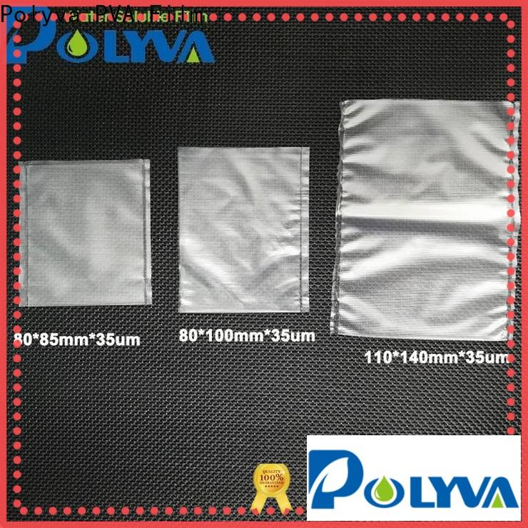 POLYVA high quality dissolvable plastic factory price for solid chemicals