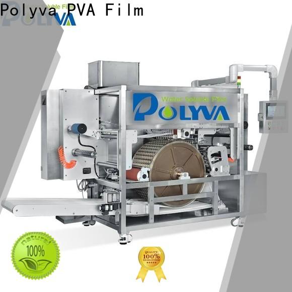 POLYVA water soluble packaging personalized for powder pods