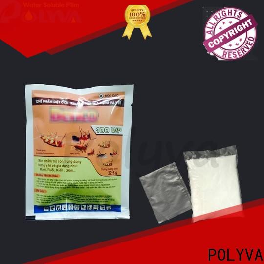 POLYVA water soluble laundry bags manufacturer for solid chemicals