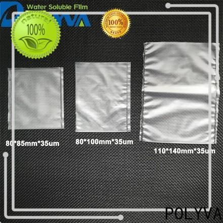 eco-friendly dissolvable bags with good price for solid chemicals