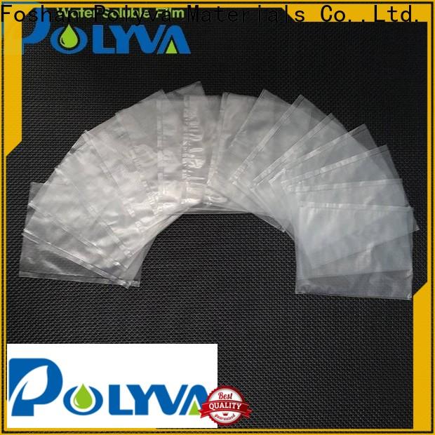 POLYVA eco-friendly water soluble plastic bags with good price for granules