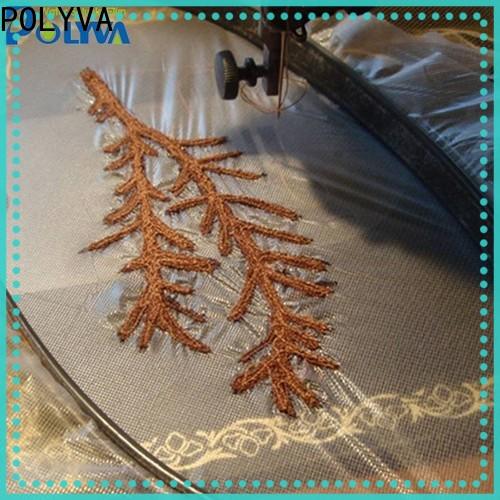 POLYVA plastic bags that dissolve in water factory direct supply for computer embroidery