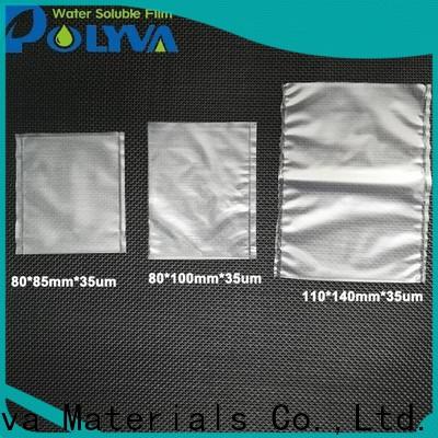 POLYVA advanced water soluble laundry bags manufacturer for granules