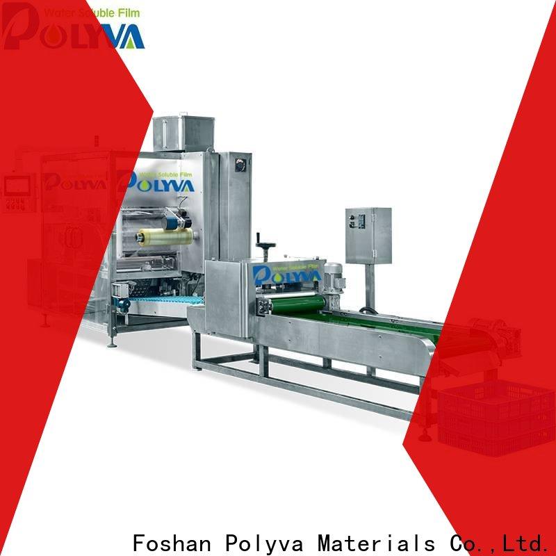 POLYVA water soluble packaging design for oil chemicals agent