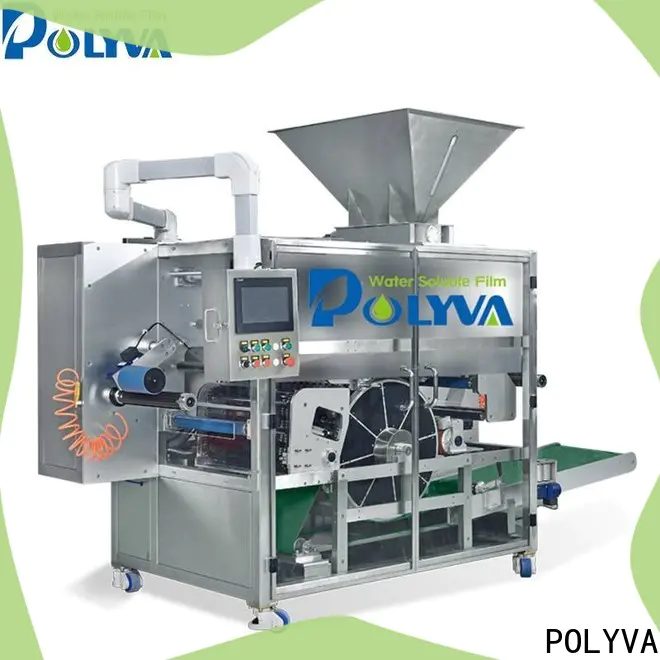 POLYVA popular water soluble film packaging design for powder pods