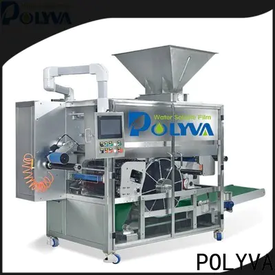 POLYVA professional water soluble packaging supplier for liquid pods