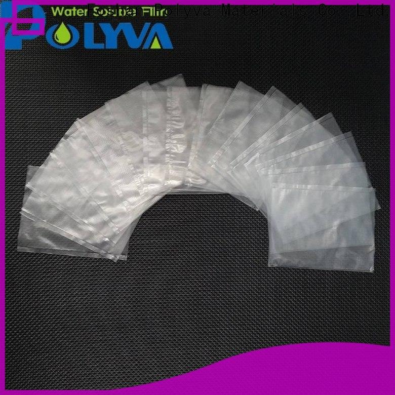POLYVA advanced dissolvable bags factory price for solid chemicals