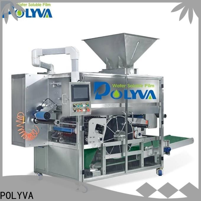 POLYVA excellent water soluble packaging manufacturer for liquid pods