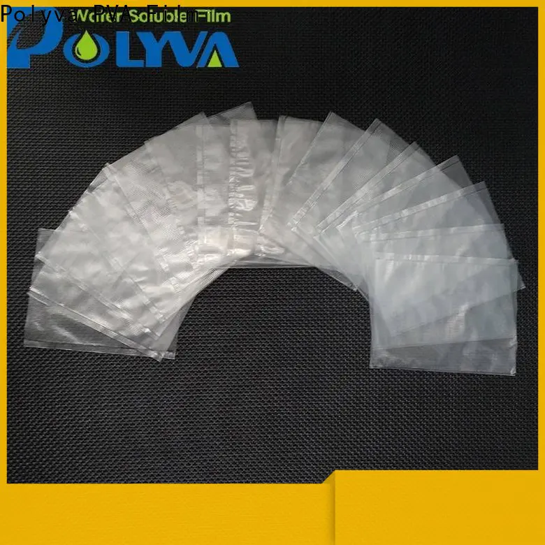 POLYVA dissolvable plastic with good price for solid chemicals