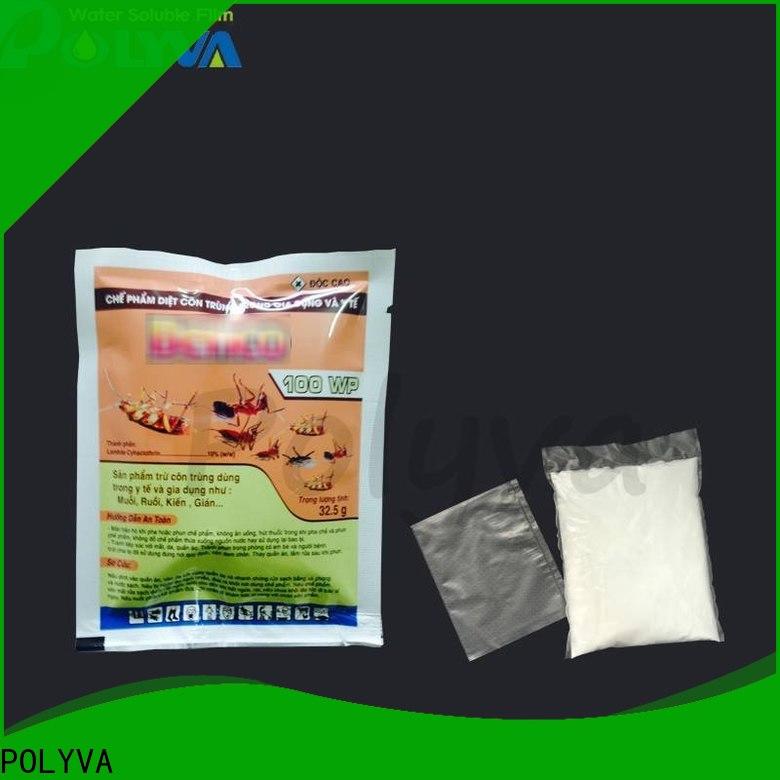 POLYVA dissolvable bags factory for solid chemicals