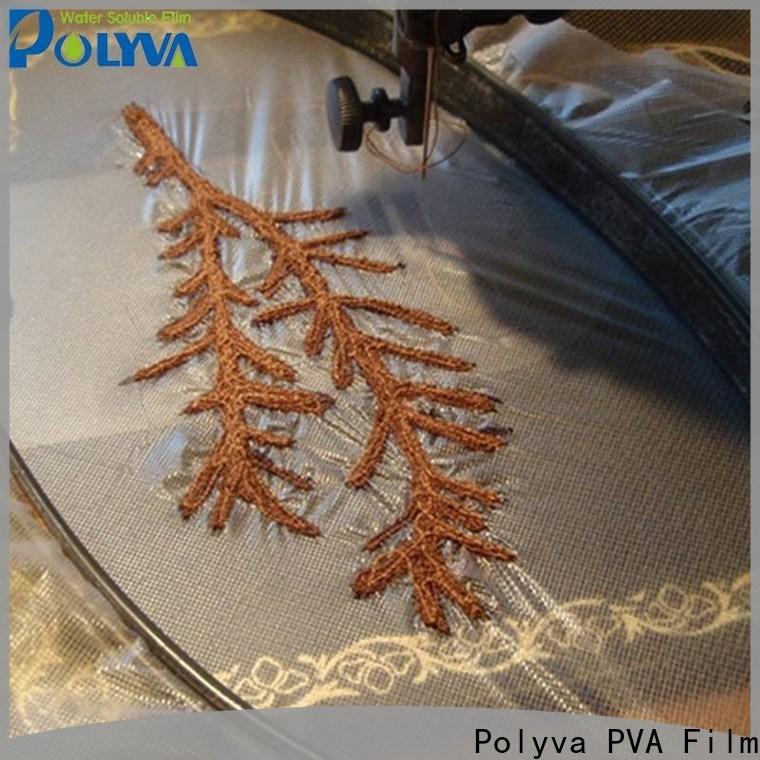 POLYVA high quality polyvinyl alcohol bags series for computer embroidery