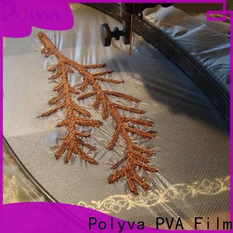POLYVA pvoh film factory direct supply for computer embroidery