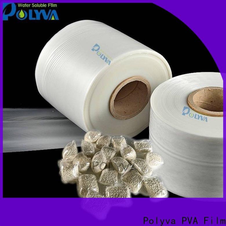 POLYVA popular water soluble laundry bags factory for solid chemicals