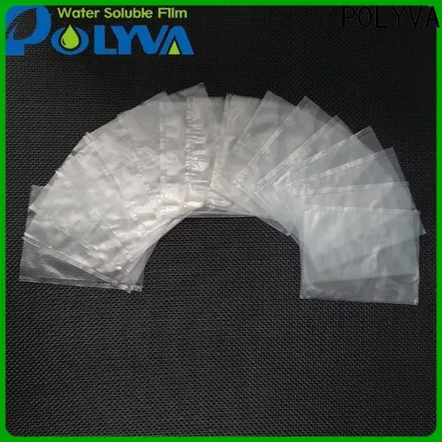 POLYVA popular water soluble laundry bags manufacturer for solid chemicals