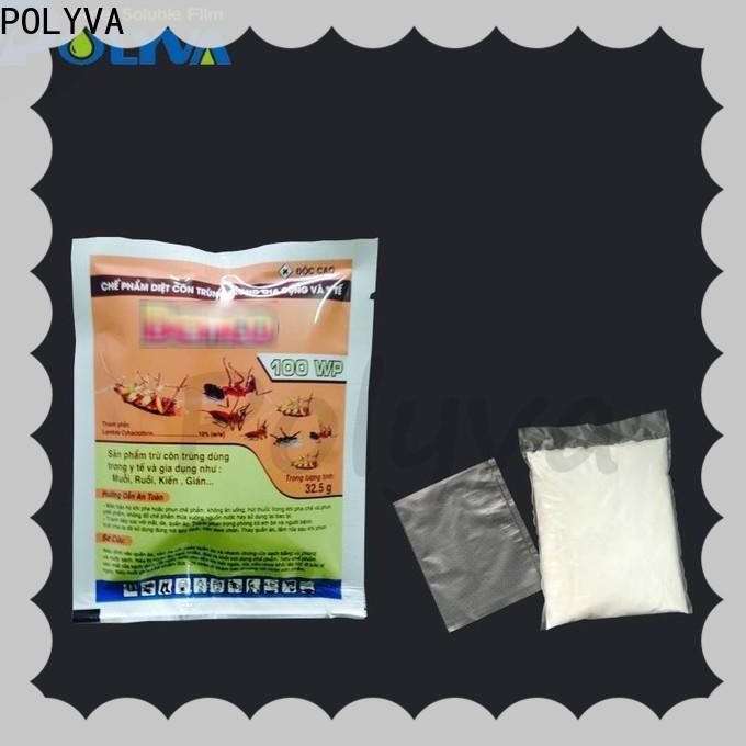 POLYVA water soluble plastic bags with good price for agrochemicals powder