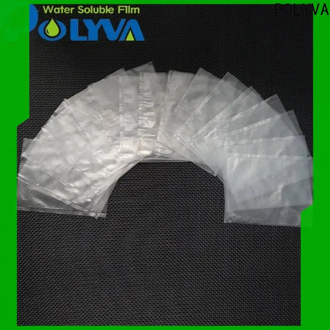 POLYVA eco-friendly water soluble laundry bags factory for agrochemicals powder