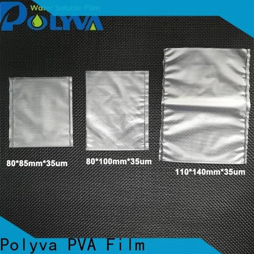POLYVA high quality water soluble plastic bags series for agrochemicals powder