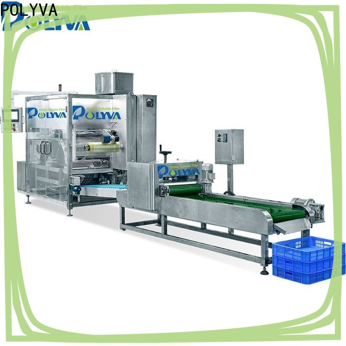 POLYVA water soluble film packaging manufacturer for liquid pods