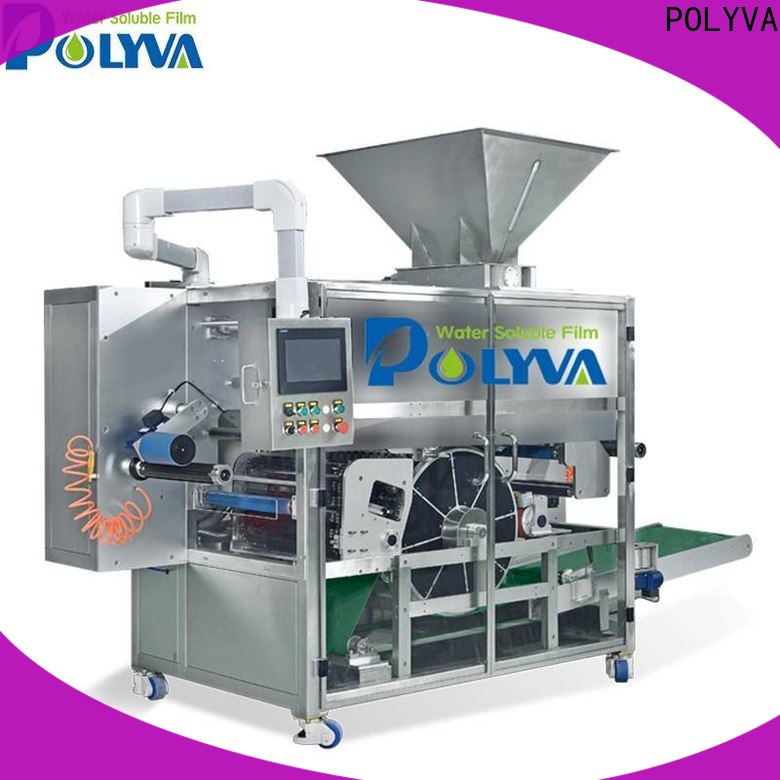 POLYVA top quality water soluble film packaging factory for liquid pods