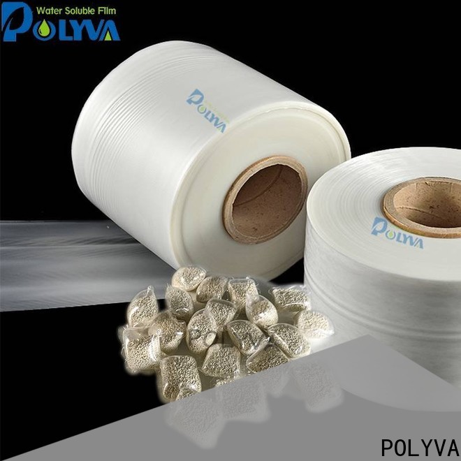 POLYVA eco-friendly dissolvable bags factory for solid chemicals