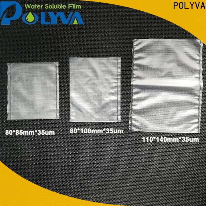 POLYVA water soluble laundry bags factory price for solid chemicals