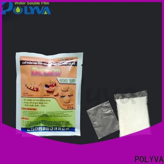 POLYVA high quality water soluble laundry bags factory for granules